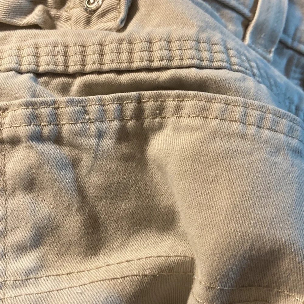 lee Khaki Riveted Jeans - Fine Condition, Faint Ink Stain - Picture 6 of 6